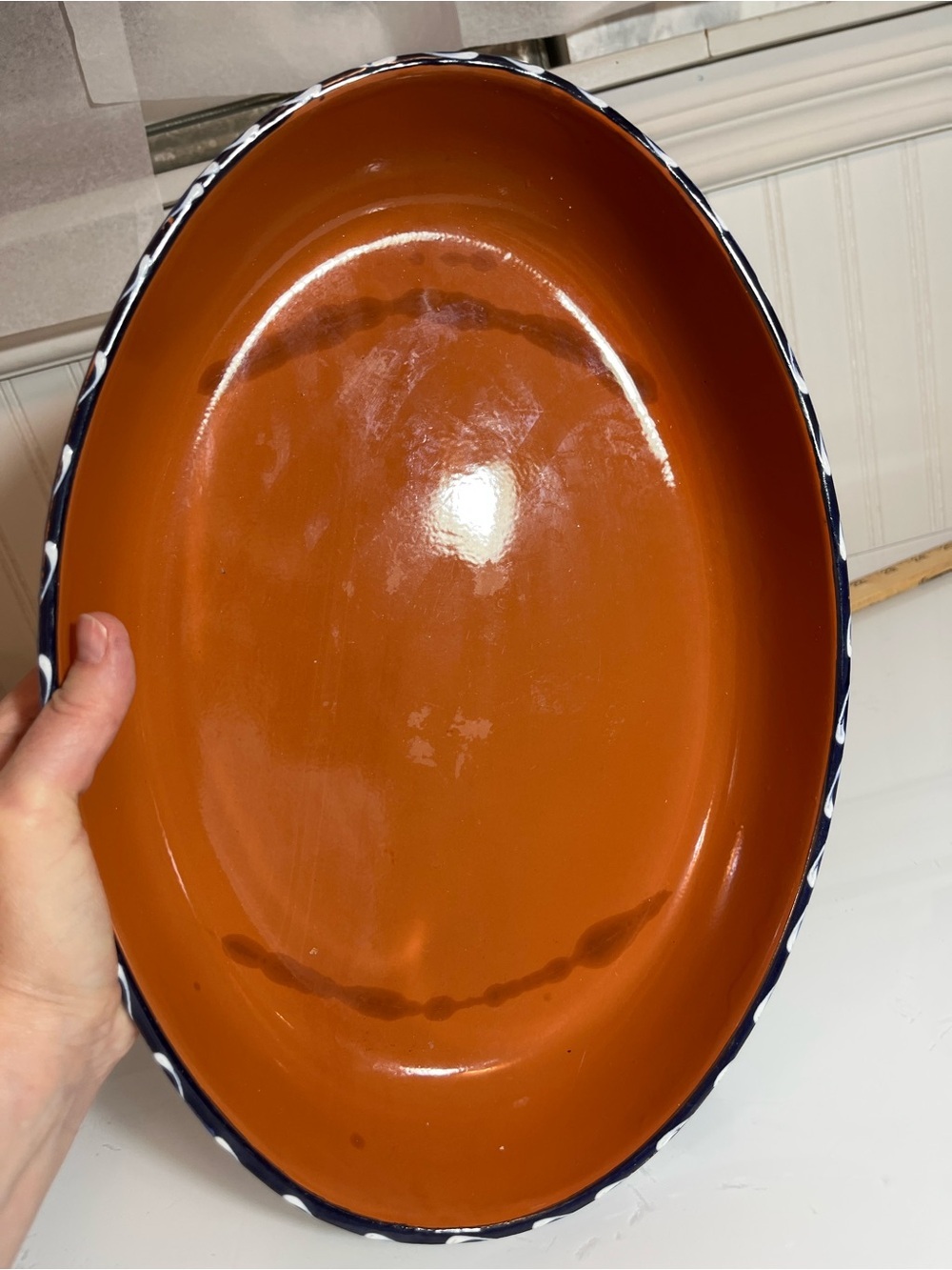 Furio Home "La Spezia" Hand Painted Oval Ceramic Baking Dish Serving Bowl Italy - Picture 15 of 15